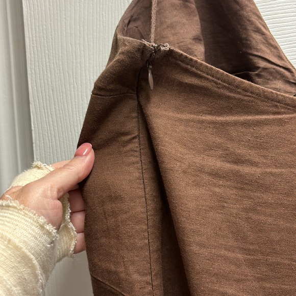 GAP linen blend cami midi dress - Picture 8 of 13